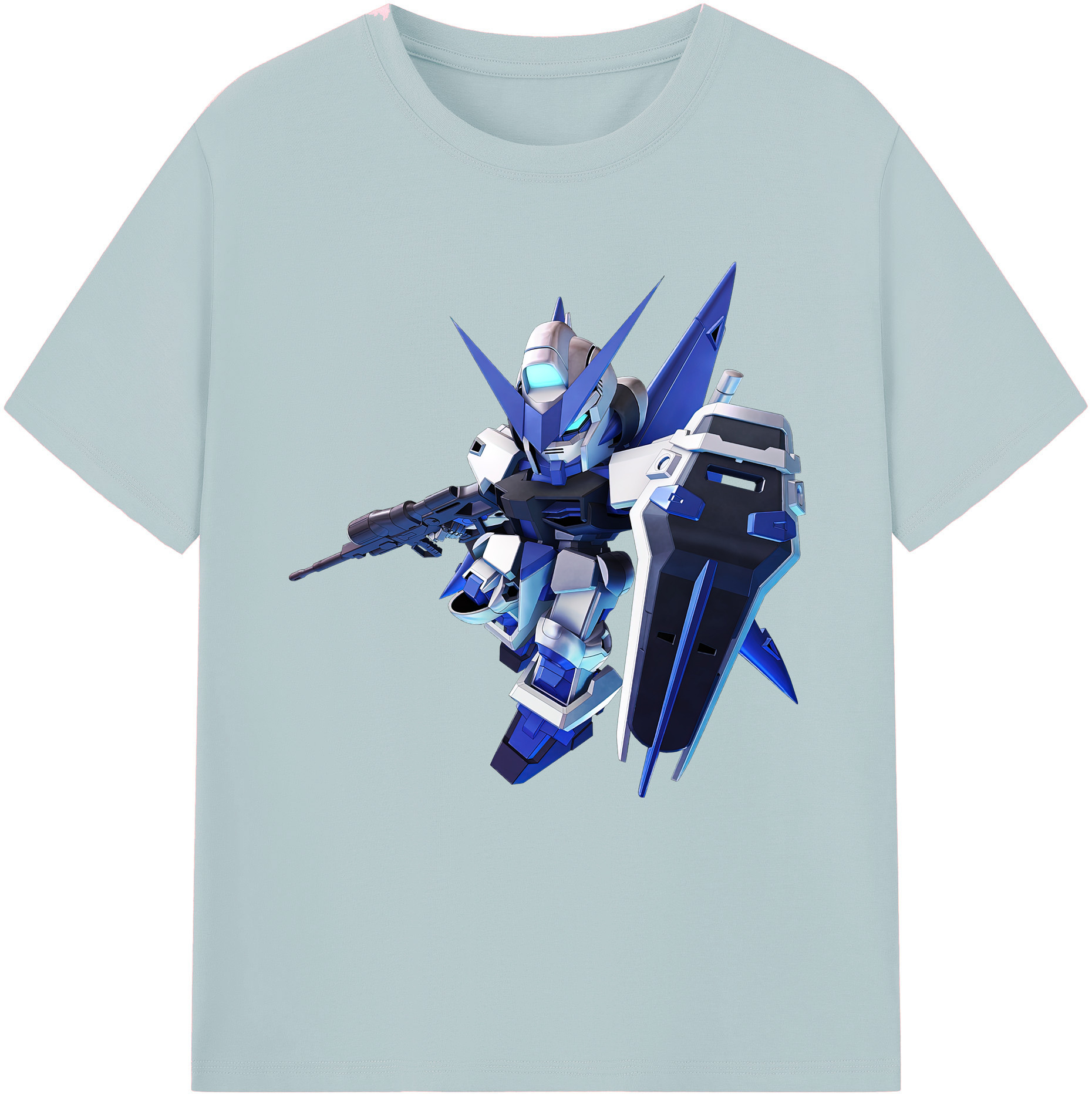 （画像用） 機動戦士ガンダム Mobile Suit Gundam 綿100％半袖Tシャツ（フロントプリント）